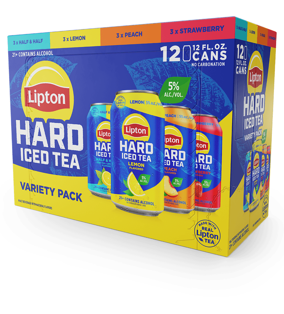 A Lipton Hard Tea Variety Pack